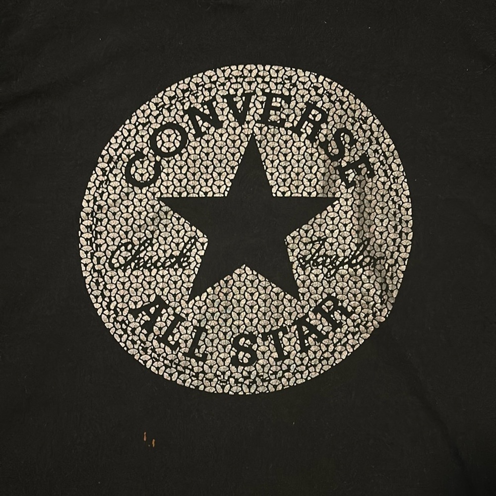 Converse logo crop top!